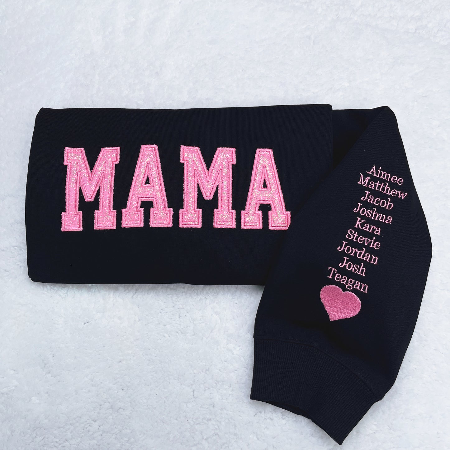 🔥 Sparkling Love - Custom MAMA Sweatshirts